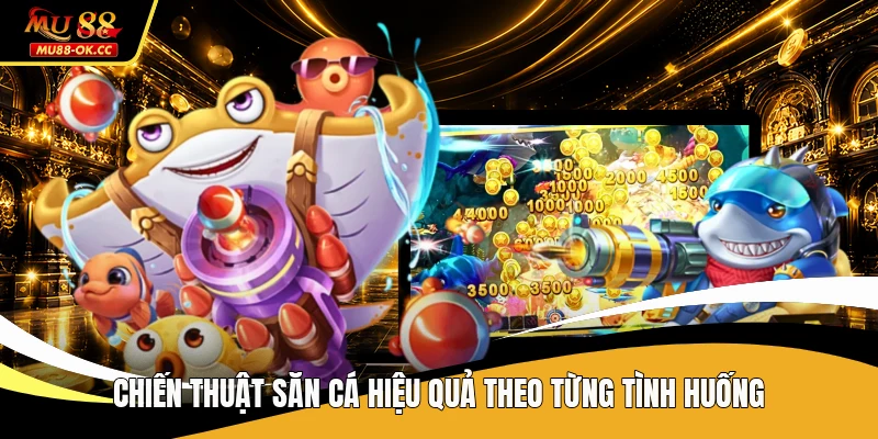 Chiến thuật săn cá hiệu quả theo từng tình huống